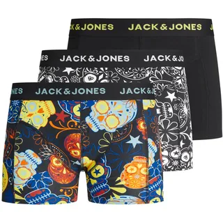 JACK & JONES JACSUGAR Skull Trunks 3 Pack. JR