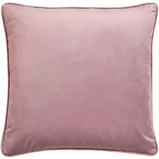 Laurence Llewelyn-Bowen Montrose-Samt-Kissen, gefüllt, 43 x 43 cm, Blush