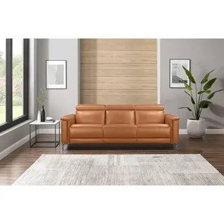 OTTO home 3-Sitzer Kunstleder Cognac