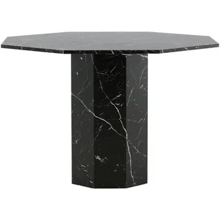 Livetastic Esstisch Ø 110 cm schwarz