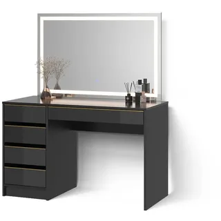 livinity Livinity® Schminktisch Imola, 120 cm mit LED-Spiegel