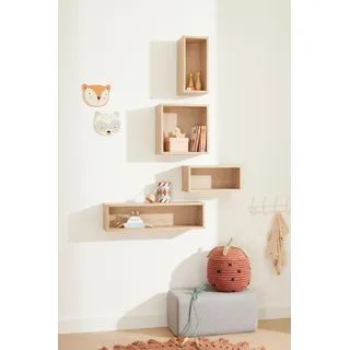 Paidi Wandbox Breit Wandregal 70 x 18,7 x 18,5 cm Braun