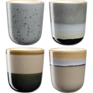 LEONARDO Kaffeetasse 0,25 l Mehrfarbig 4 St.