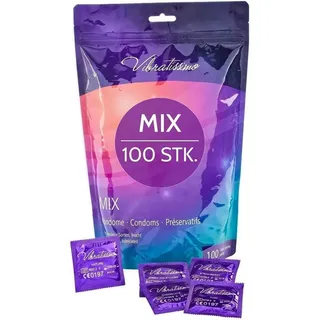 Vibratissimo Kondome Mix 53mm 100 St transparent