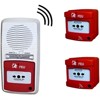 Alarm Typ 4 Radio mit 2 Funkauslösern