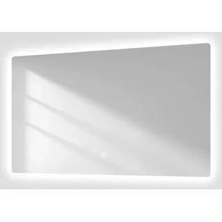 Emke Badspiegel mit Beleuchtung 100 x 60 cm LED-Spiegel mit Touchschalter KaltweißWarmweißNeutralweiß