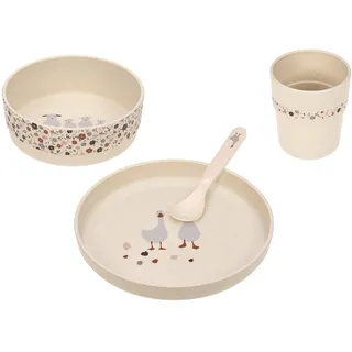Lässig Tiny Farmer Geschirr Set 4-tlg. beige