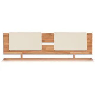 Bubema Polster-Steckkissen - für Bettkopfteil im 2er-Set in verschiedenen Farben - Ivory