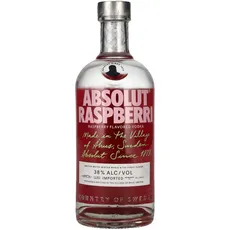Absolut RASPBERRY Flavored Vodka 38% Vol. 0,7l