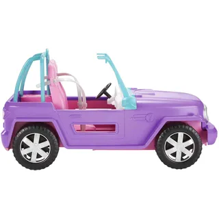 Barbie Puppenzubehör Strand-Jeep Violett GMT46