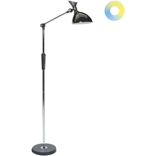 Beliani Stehlampe Silber 169 cm ANDROMEDA