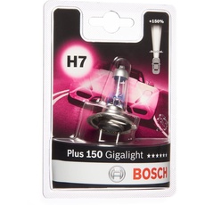 Bild Bosch H7 Plus 150 Gigalight Lampe - 12 V 55 W PX26d - 1 Stück