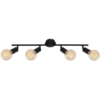 Briloner Vintage Deckenlampe 1 E27 schwarz