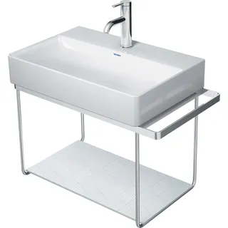 Duravit DuraSquare Metallkonsole 66,5x38,1cm, für den Waschtisch  235660, Handtuchhalter, wandhängend, 0031141000, Farbe: Chrom