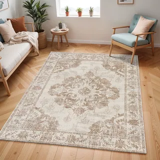 livabliss "KASSIOPI", rechteckig 10,98 mm Höhe Vintage Orient Teppich, im Boho Stil,