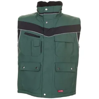 Planam Herren Plaline Winterweste Winter Weste Plaline Größe L in grün/schwarz (1er Pack)