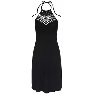 LASCANA Sommerkleid Schwarz 34