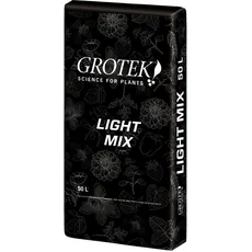 Grotek Light Mix - Profi Anzuchtsubstrat für Cannabis | Optimale Nährstoffversorgung & Wachstum | 50 L