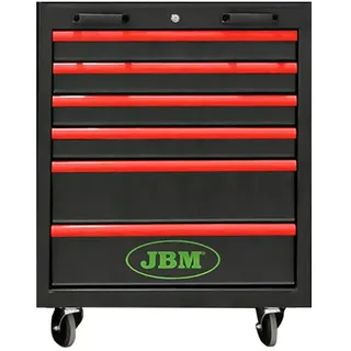 Jbm Kommode Mit 6 Schubladen - Red - One Size