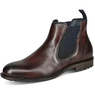 Bugatti Chelsea-Boots Herren Mid-Brown 40