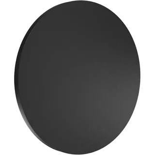 Flos LED Wandbeleuchtung Camouflage 4000K Aluminium/Poycarbonat Schwarz, Durchmesser: 24cm, F1317030