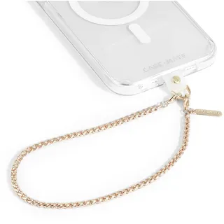 case-mate Handyanhänger - Abnehmbare Anti-Diebstahl-Telefonband - Freihändig iPhone Armband für Frauen - Handyketten-Armband - Passend für Apple, Samsung, Google Pixel - Zierliche Goldkette