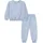 Nike Kinder Fleece Crew Set Cobalt Bliss Heather 12 Monate