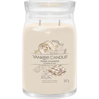 Yankee Candle Warm Cashmere Duftkerze 567 g beige