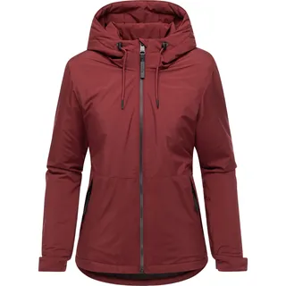 Winterjacke RAGWEAR "Winterjacke Bevin Warm YOUMODO", Damen, Gr. 4XL, rot (wine rot), Obermaterial: 100% Polyester PES.  Obermaterial: Futter: 100% Polyester PES. 100% Polyester PES., Jacken Winterjacke