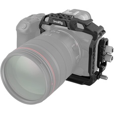 Bild "Black Mamba" Half Cage & Kabelklemme für Canon EOS R5&R6, Video Zubehör, Schwarz
