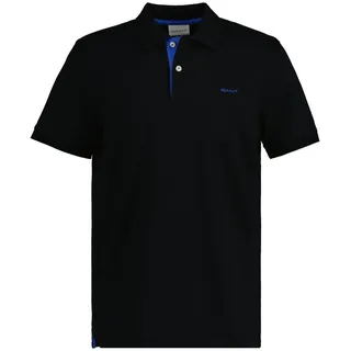 GANT Reg Contrast Pique schwarz M