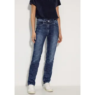 Cecil Slim-fit-Jeans »TORONTO«, im Four-Pocket Style, blau