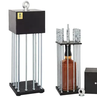 Alcohol Cage Alcohol Cage® Alkoholkäfig - EIN lustiges Geburtstagsgeschenk - Geschenke für Männer - Witziges Geschenk mit Alkohol für Ihren Freund - Alkohol Geschenke für Männer - Whisky-Box - Geburtstagsparty