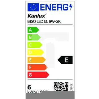 BISO LED Fassadenleuchte EL 8W-GR 140lm 4000K 29260