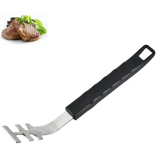 Grillrostheber,Edelstahlkopf Grillrost-Heber,Langer Griff Culinary Modular Grillrostheber,bequemes Anheben von heißen und dreckigen Grillroste,25,7cm,für alle Grills mit Culinary Modular Einsatz