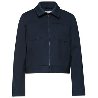 STREET ONE Jacke mit Zipper und Brusttaschen shadowed navy 36