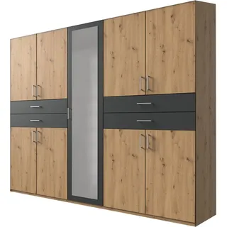 WIMEX Drehtürenschrank Taiga 225 x 210 x 58 cm Weiß