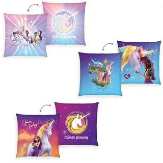 Herding Dekokissen 3er-Set 40 x 40 cm Mehrfarbig