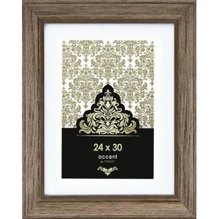 Accent Holzrahmen Vintage 60 x 80 cm, Braun,