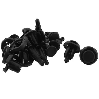 sourcing map 10 Stück Plastik Befestigungsclips Für Kotflügel Stoßstange | 10mm, Für Tür, Für Seitenschweller, Für Auto, Für Motorrad, Für LKW, Schrauben, Nieten, Kein OEM, Nur Zubehör