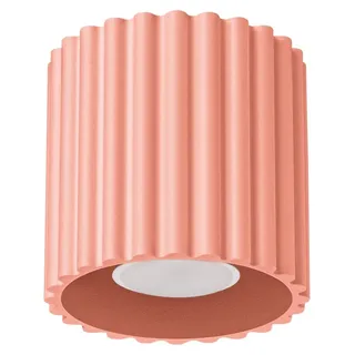 Deckenleuchte AURA 1, pfirsichfarben, GU10 - Rosa