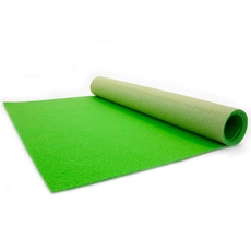 Bild von Primaflor-Ideen Läufer »Eventteppich PODIUM«, rechteckig, Breite 100 cm, robuster Nadelfilz, Uni-Farben, grün