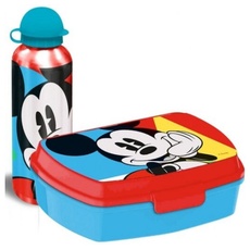 Bild Mickey Mouse Trinkflasche & Brotdose Set