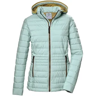 G.I.G.A. DX Damen, Steppjacke/Übergangsjacke mit Kapuze GS 69 WMN QLTD JCKT, light aquaverde, 40, 42685-000