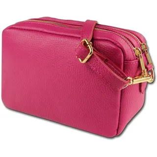Toscanto Damen Umhängetasche Leder tasche pink OTT809UP