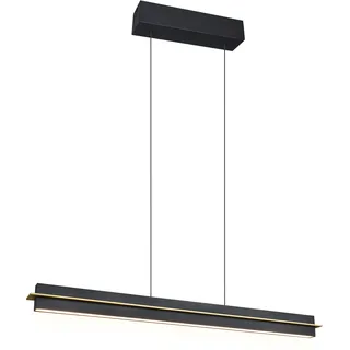 Trio Emerson 22-flg. 60 cm schwarz Metall