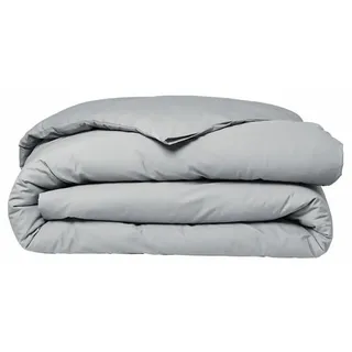 Bettbezugsset TODAY Perkal Grau 220 x 240 cm - Grau