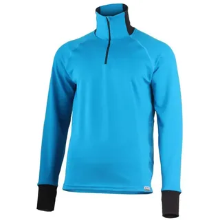 Lasting Leo 5199 Fleece Mit Halbem Reißverschluss - Blue - S