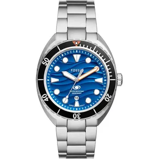 Fossil Breaker Edelstahl 42 mm FS6064