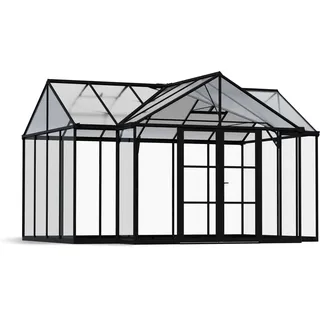 CANOPIA Palram - Canopia Triomphe Garden Chalet 285 cm x 454 cm x 380 cm Schwarz